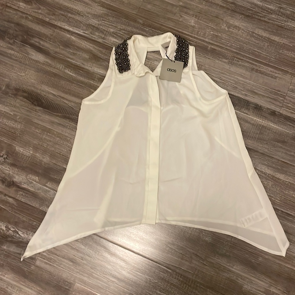 Asos sleeveless shirt!